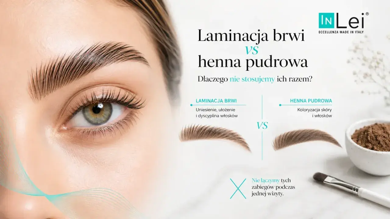 Laminacja brwi z farbką: porównanie efektów. Uniesienie i dyscyplina włosków vs koloryzacja skóry i włosków.